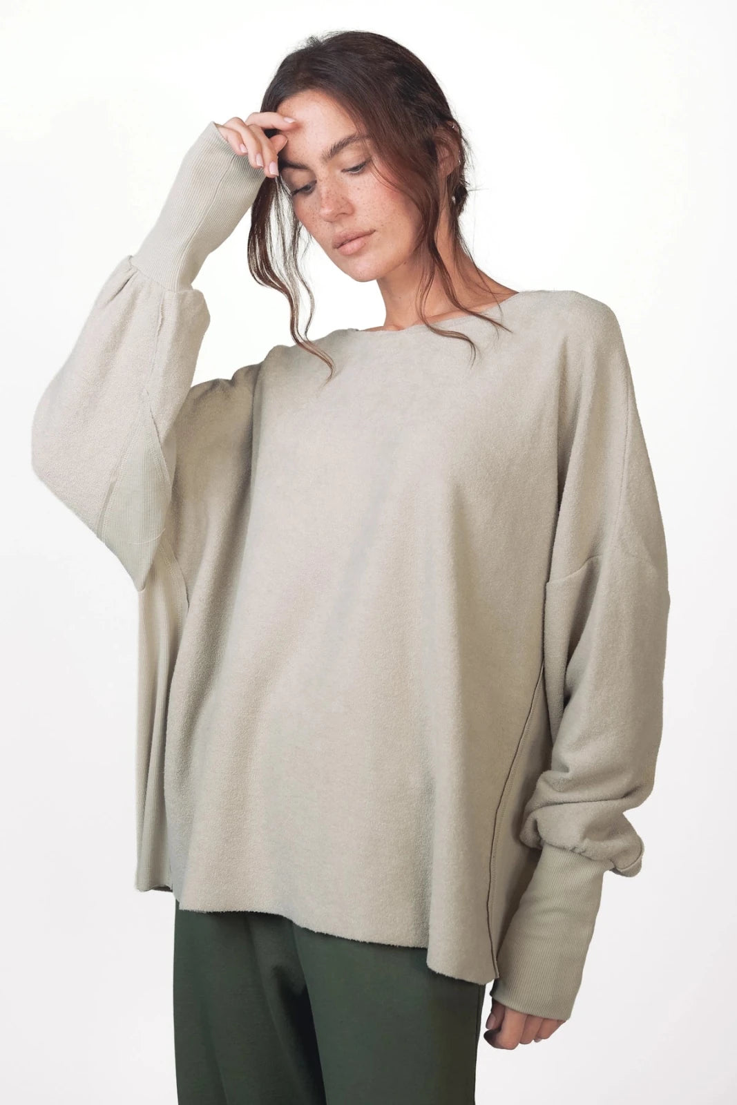 Frottee Sweatshirt Hilda - Love Joy Victory