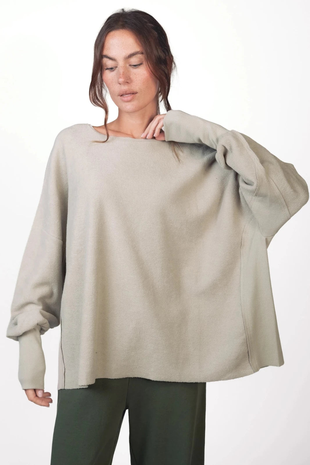 Frottee Sweatshirt Hilda - Love Joy Victory