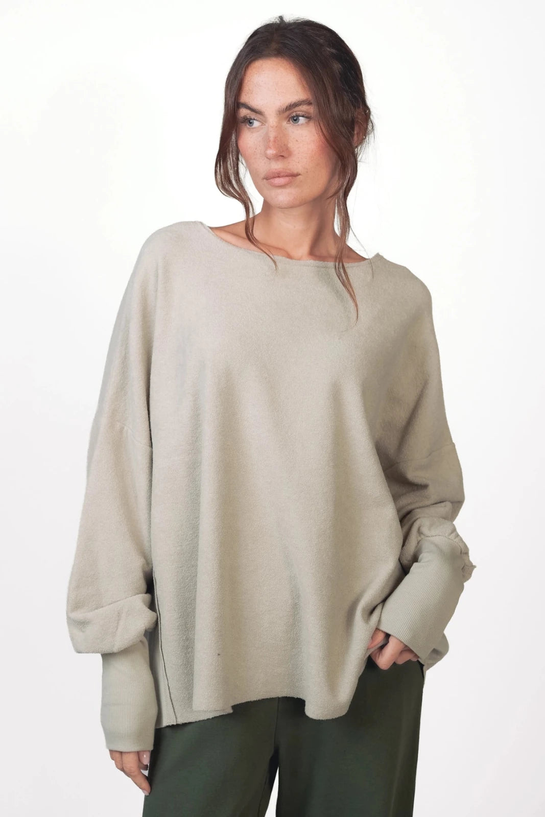Frottee Sweatshirt Hilda - Love Joy Victory