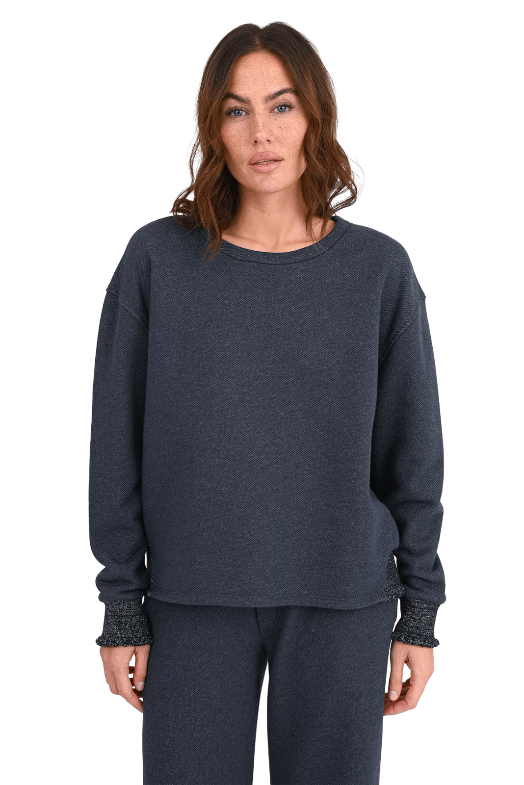 Glitter Sweatshirt Rose - Love Joy Victory