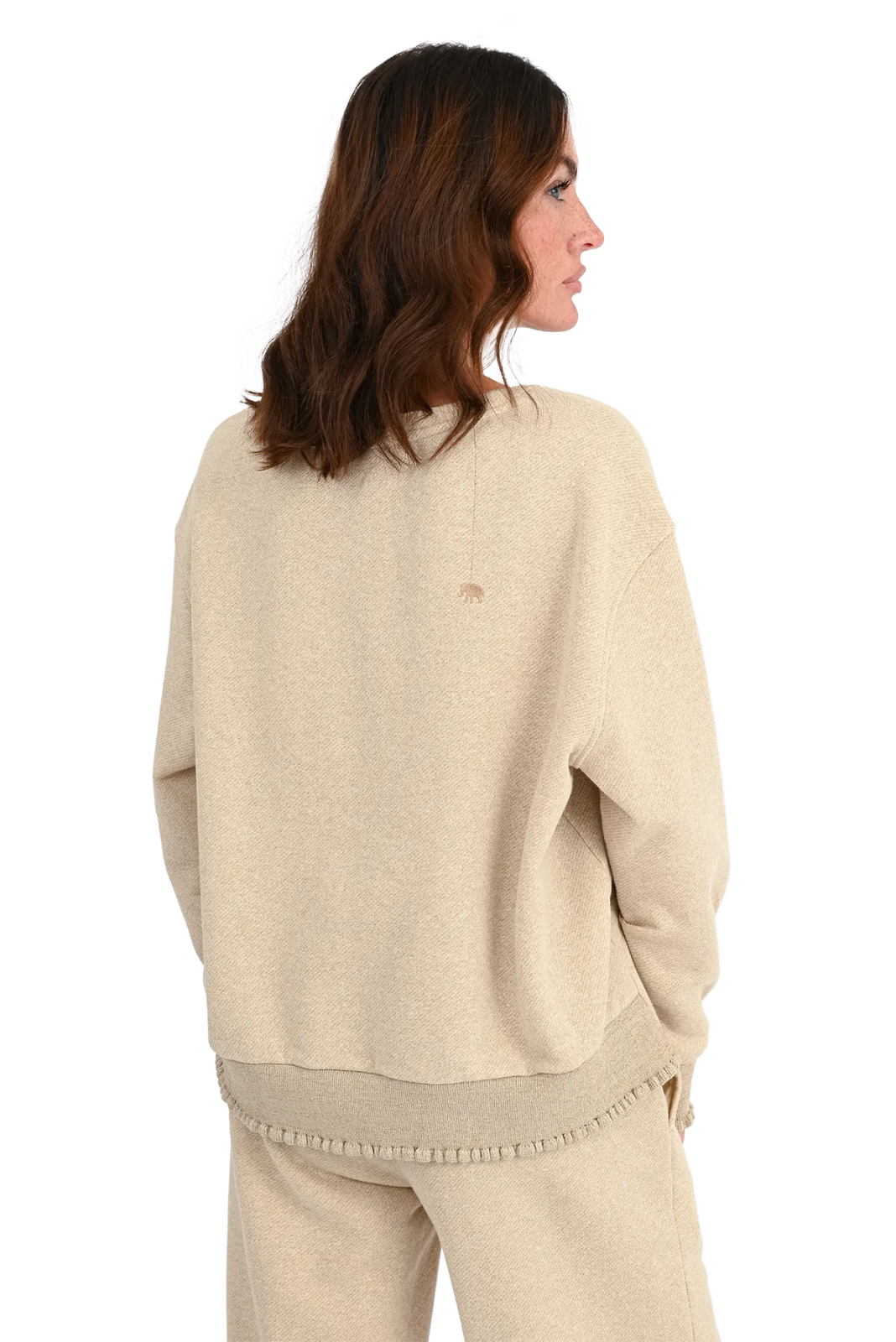 Glitter Sweatshirt Rose - Love Joy Victory