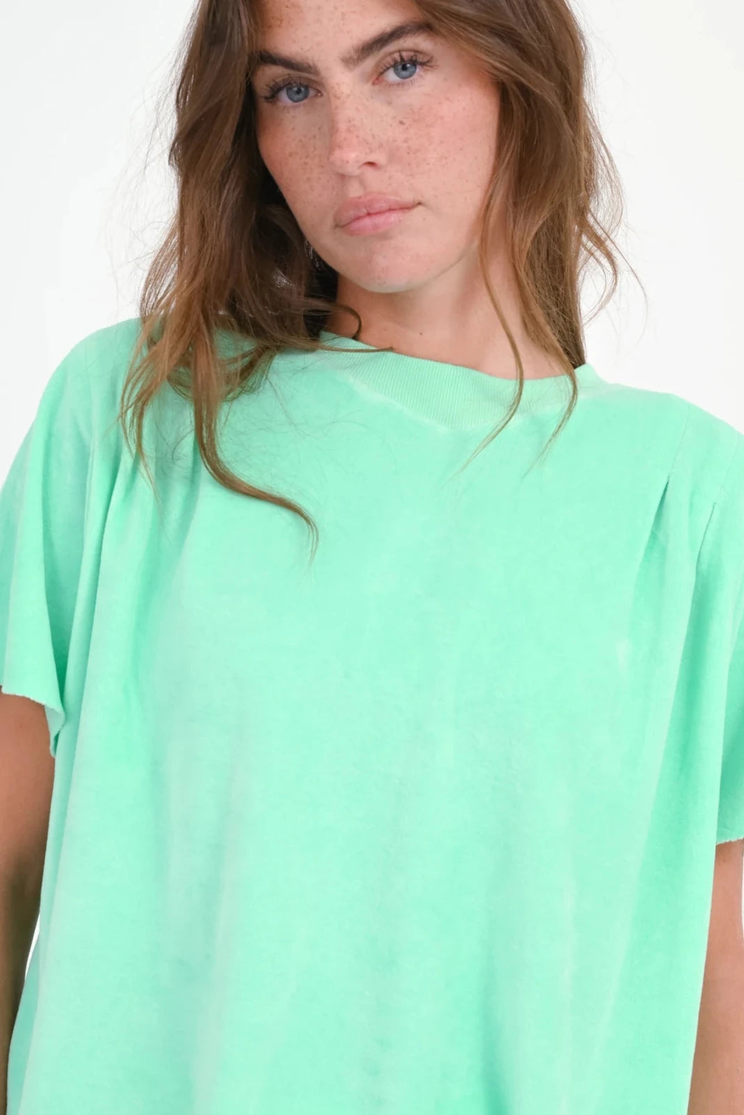 Halbarm Velvet Sweatshirt Melville - Love Joy Victory