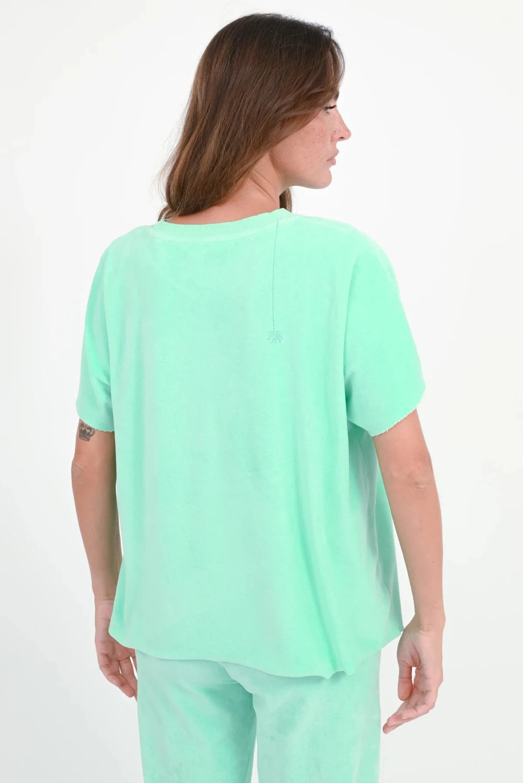 Halbarm Velvet Sweatshirt Melville - Love Joy Victory