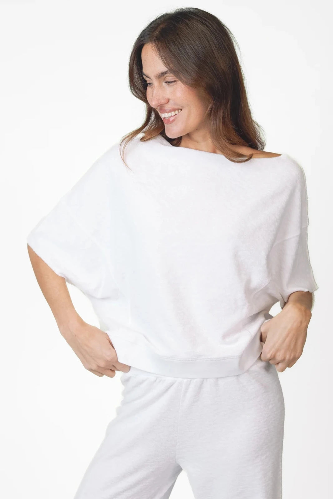 Kurzarm Sweatshirt Tartu - Love Joy Victory