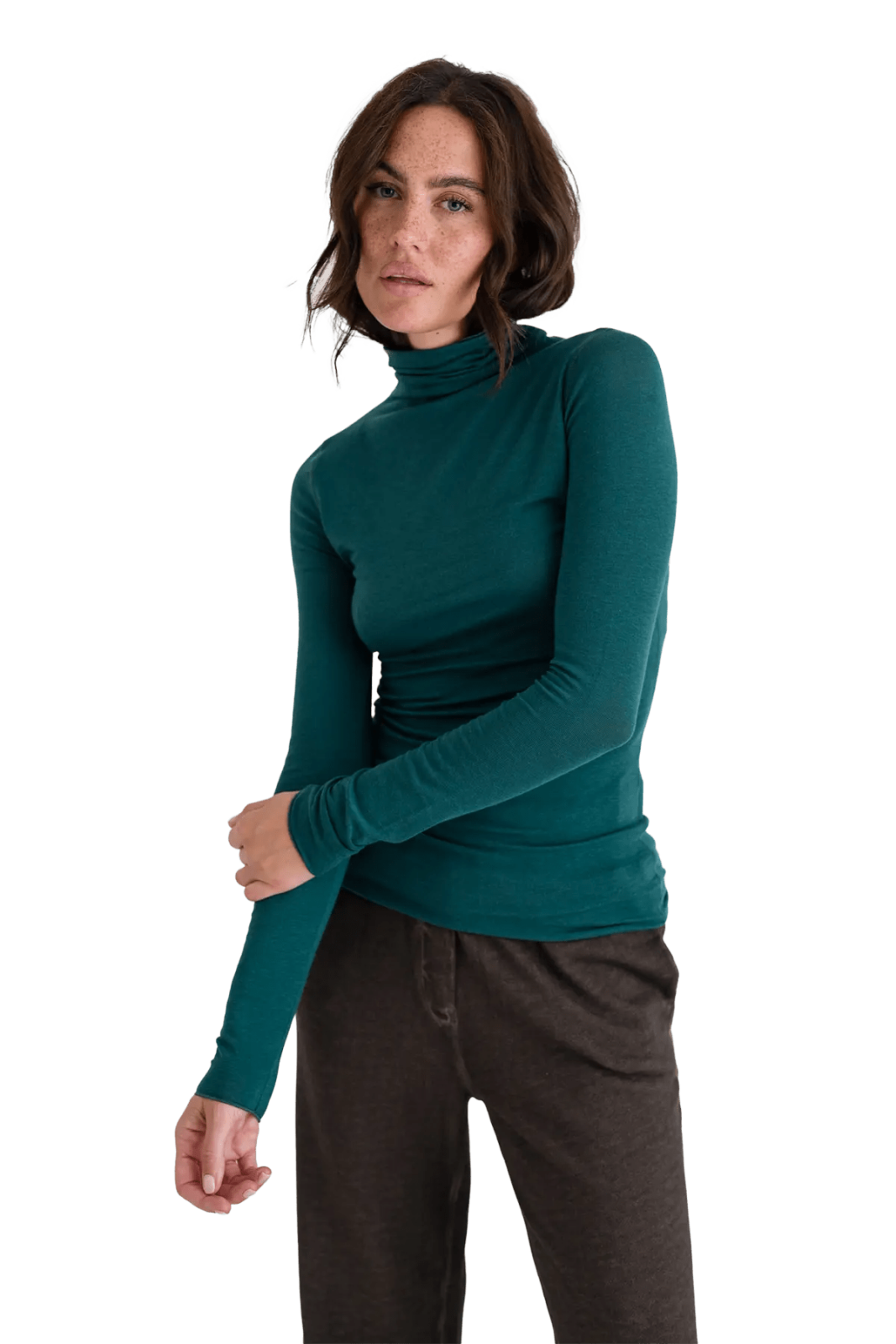 Langarmshirt mit Rollkragen Agena - Love Joy Victory