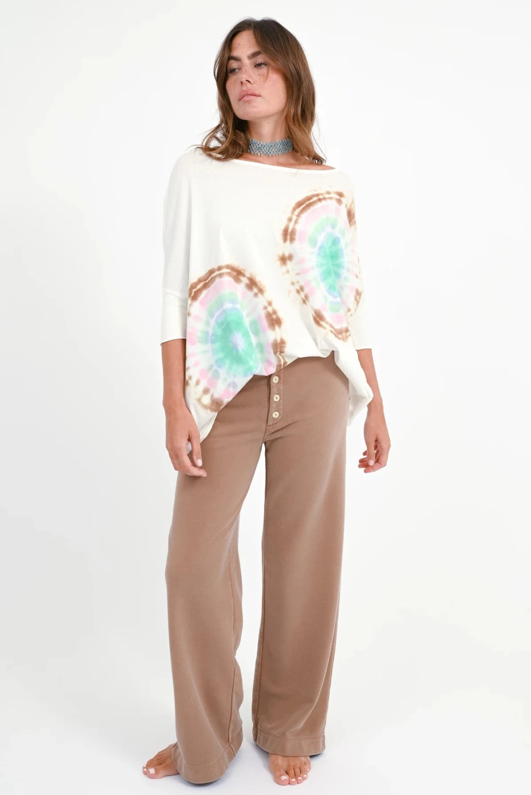 Oversize Batik T-Shirt Papu - Love Joy Victory