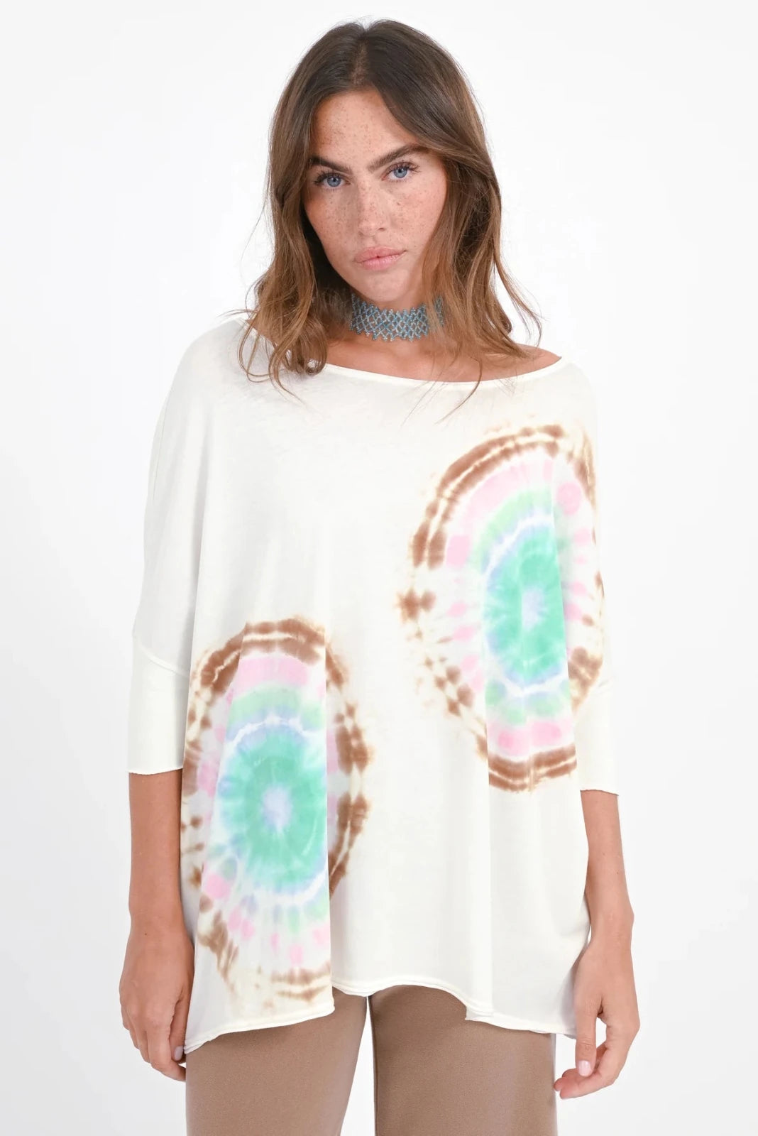 Oversize Batik T-Shirt Papu - Love Joy Victory