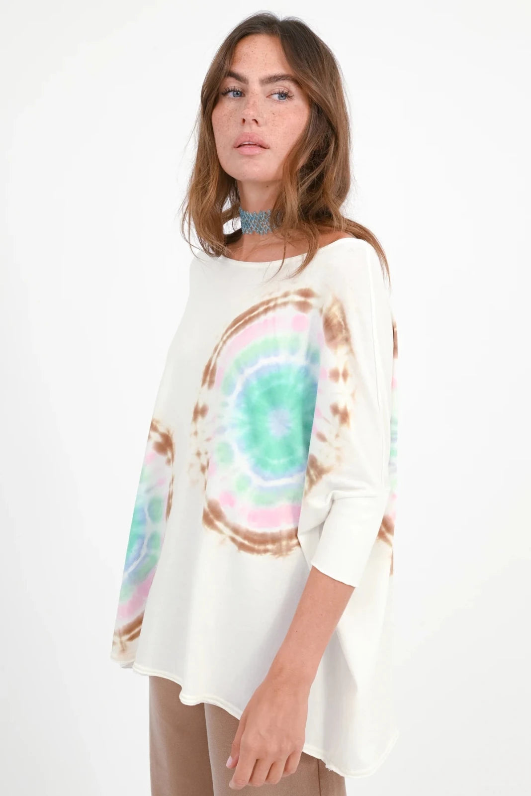 Oversize Batik T-Shirt Papu - Love Joy Victory