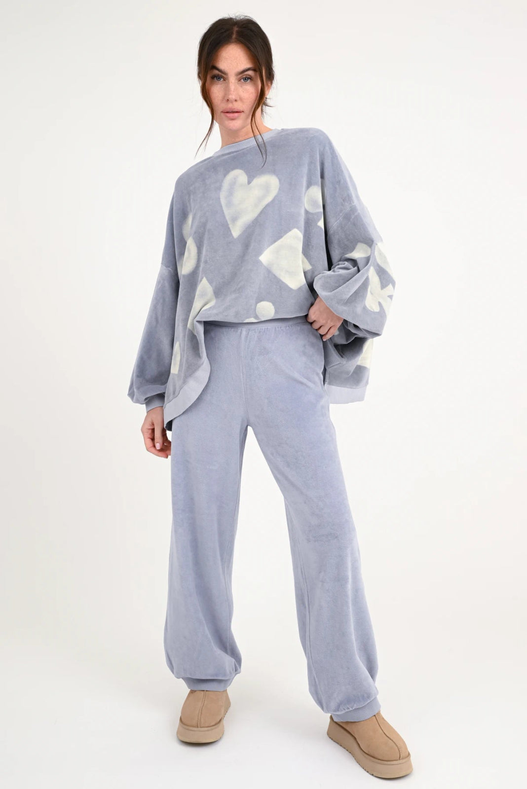Oversize Frottee Sweatshirt Izar - Love Joy Victory