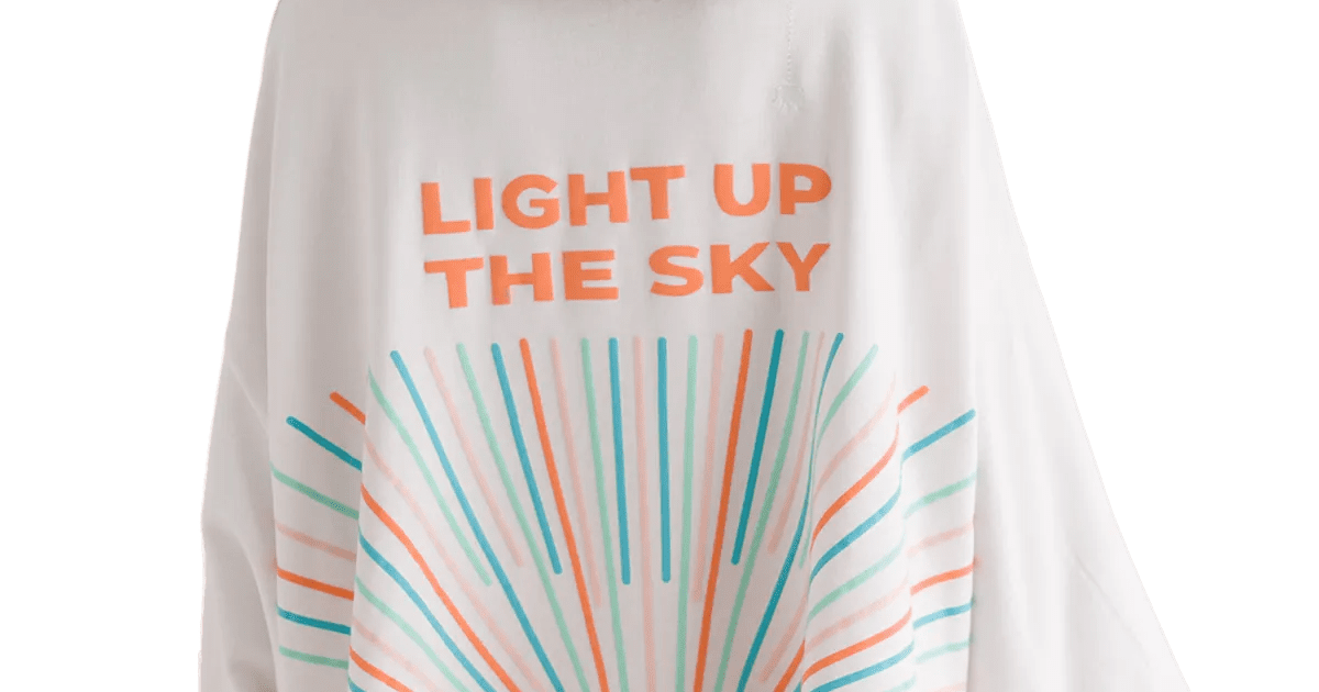 Oversized sweatshirt Izar Print - Love Joy Victory