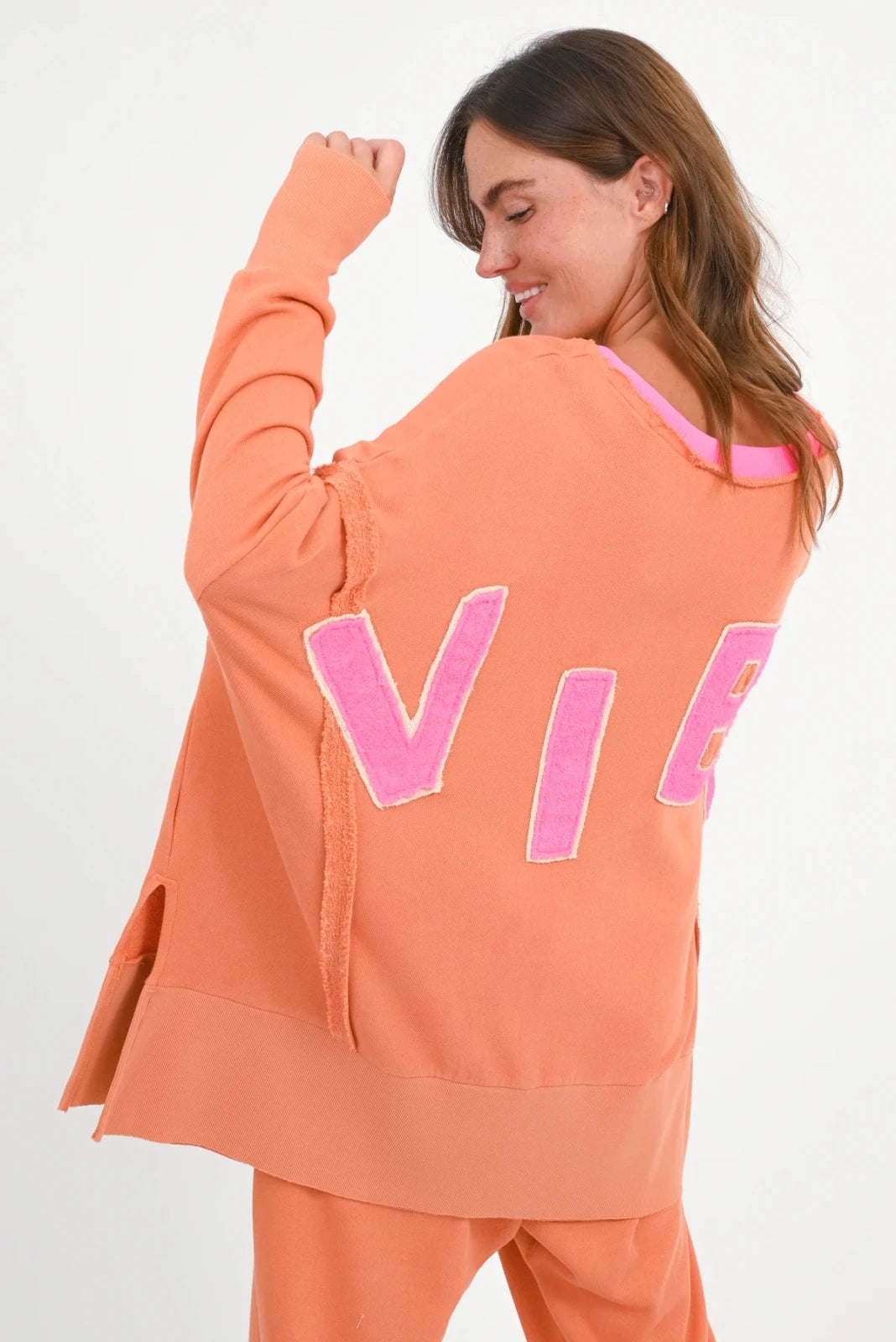 Oversize Sweatshirt Kriz - Love Joy Victory