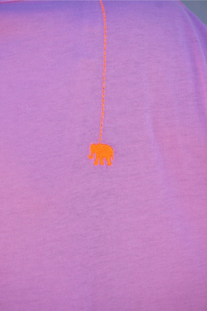 Oversize T-Shirt mit Logo-Print Klette - Love Joy Victory