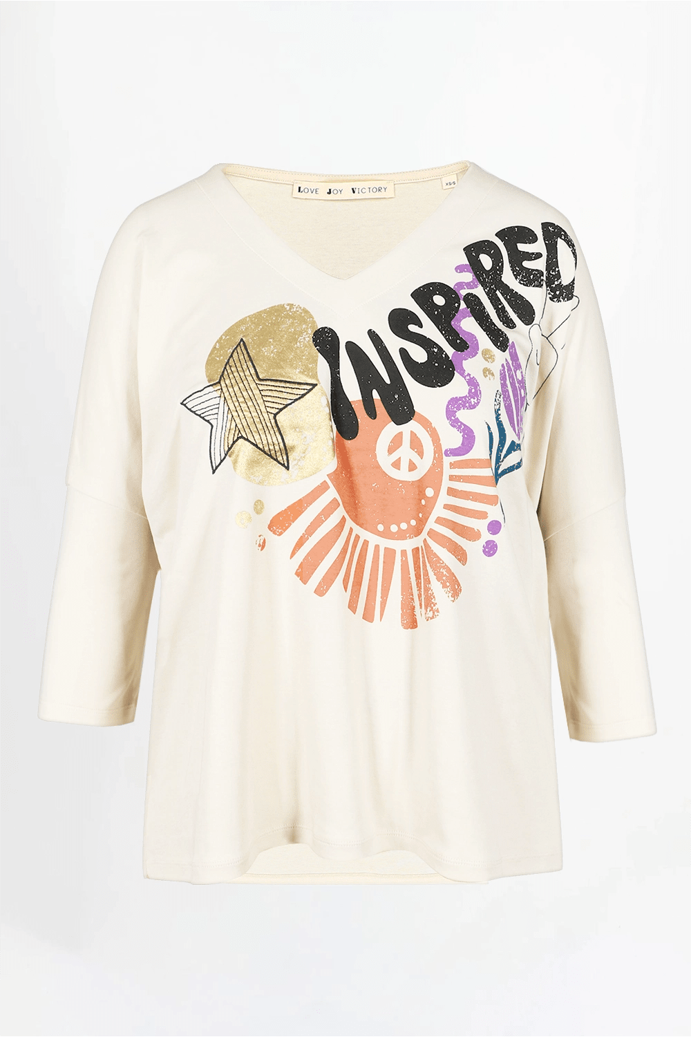 Print T-Shirt Chula - Love Joy Victory