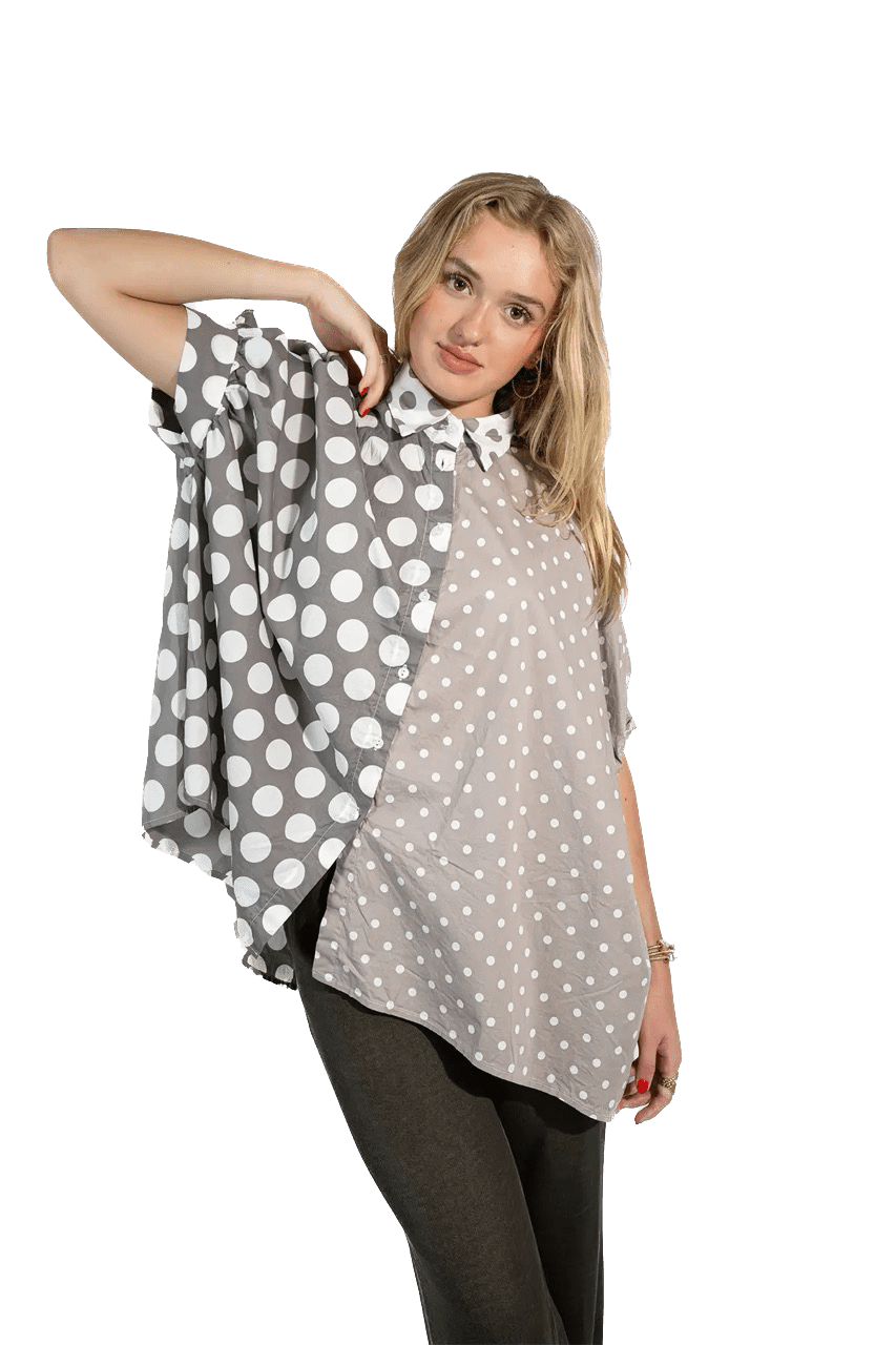 Re - Birth Bluse Dots - Love Joy Victory