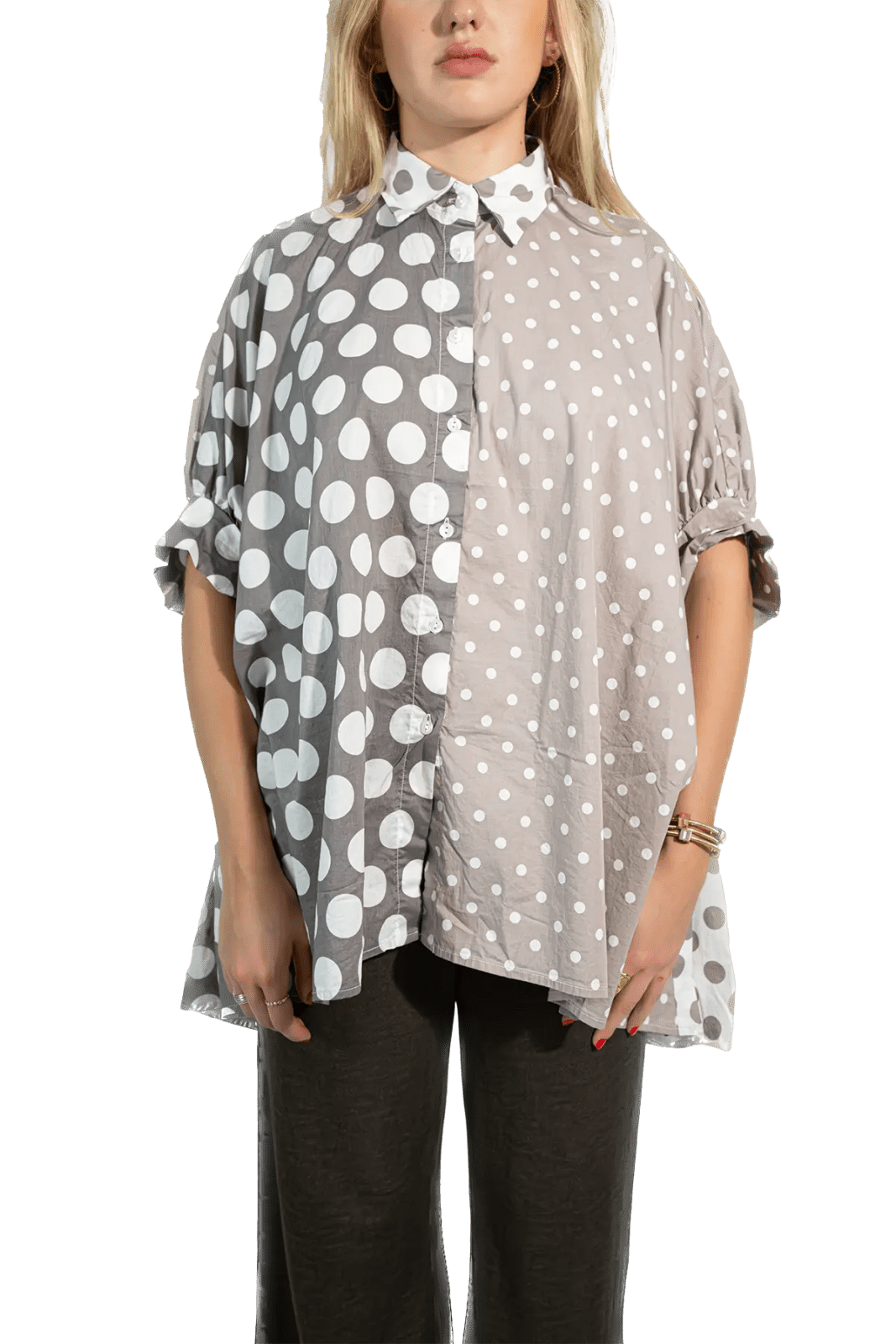 Re - Birth Bluse Dots - Love Joy Victory
