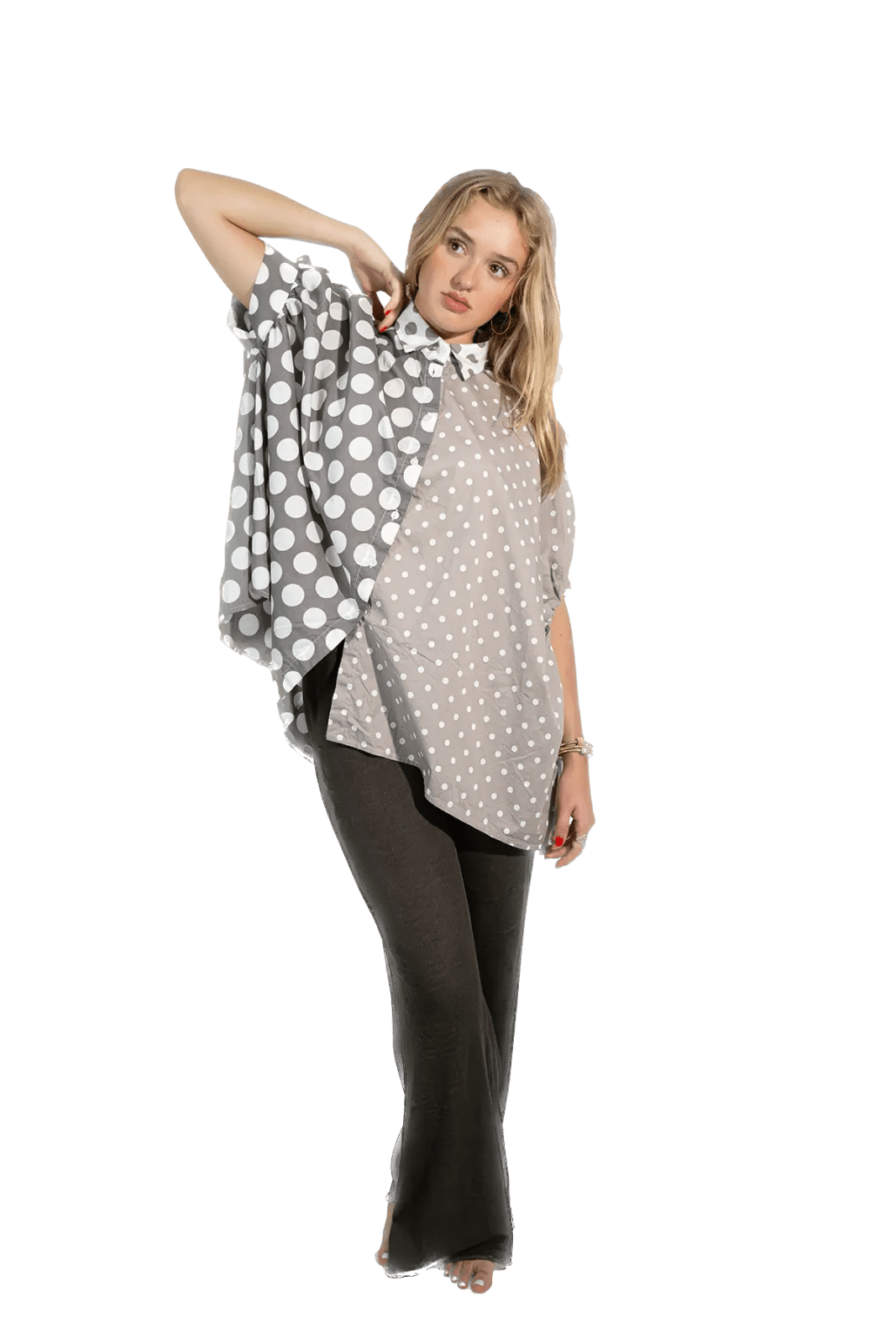 Re - Birth Bluse Dots - Love Joy Victory