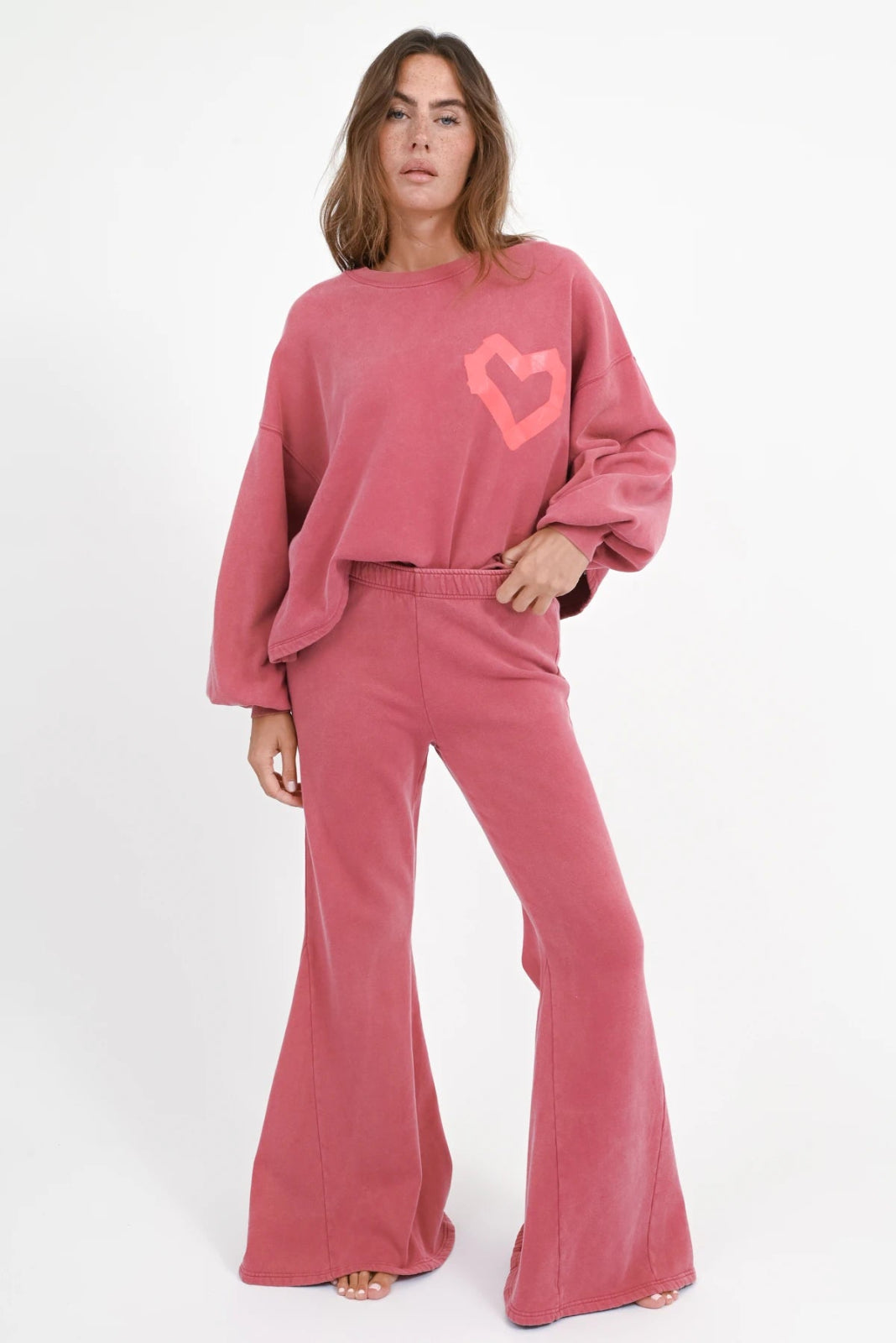 Schlaghose Sweatpant Sarina - Love Joy Victory