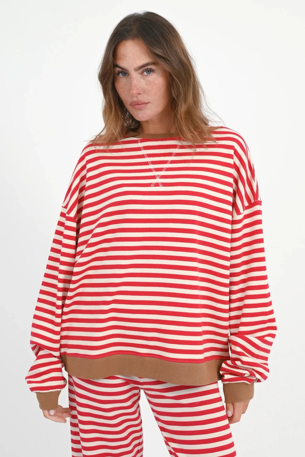 Stripe Sweatshirt Chesapeake - Love Joy Victory