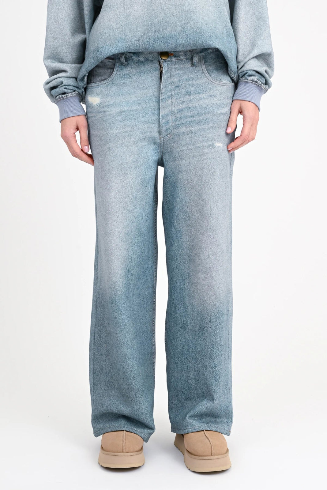 Sweathose Denim Inke - Love Joy Victory