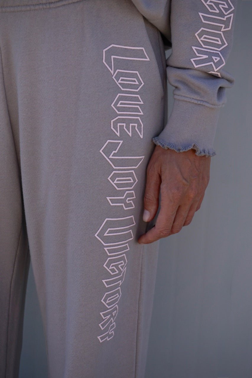 Sweathose mit Logo-Print Lely - Love Joy Victory