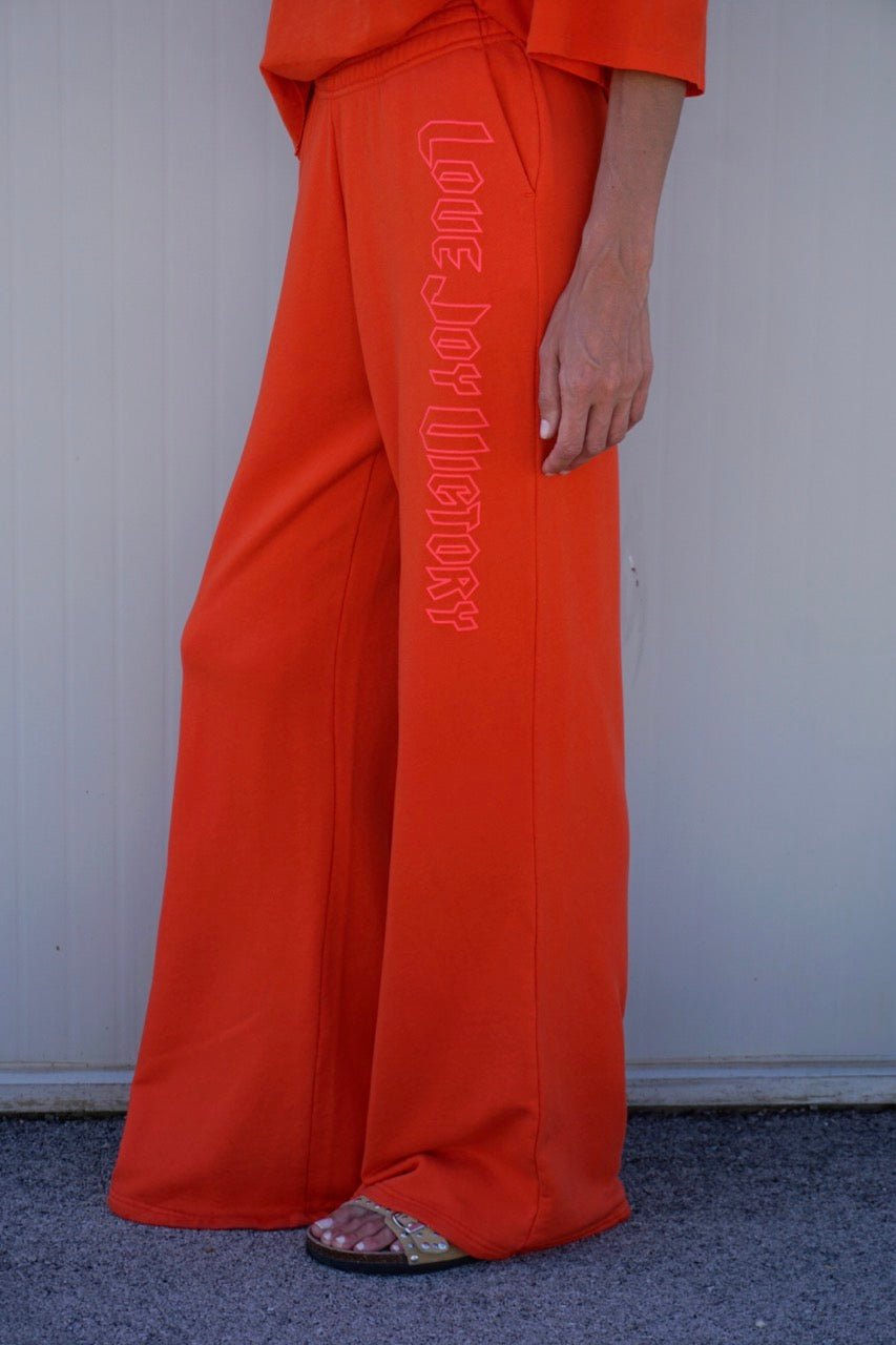 Sweathose mit Logo-Print Lely - Love Joy Victory