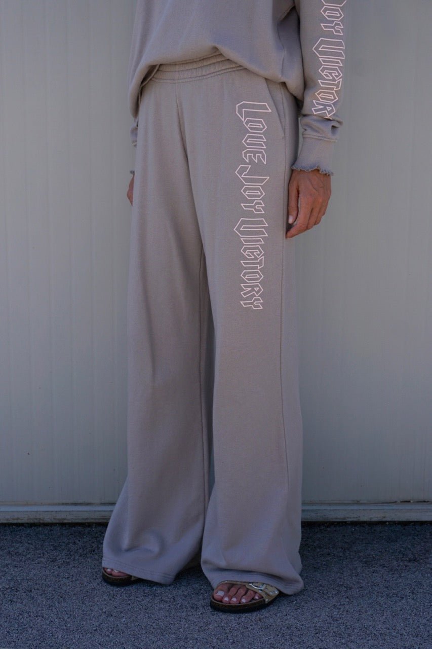 Sweathose mit Logo-Print Lely - Love Joy Victory