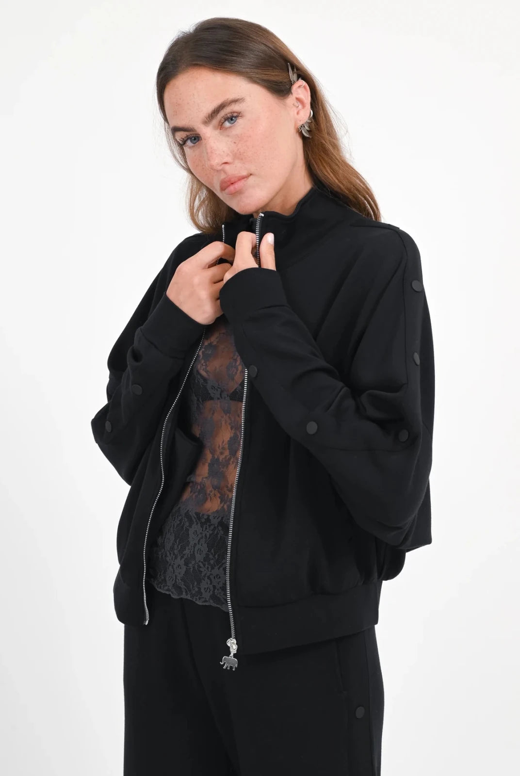 Sweatjacke mit Reißverschluss Smith - Love Joy Victory