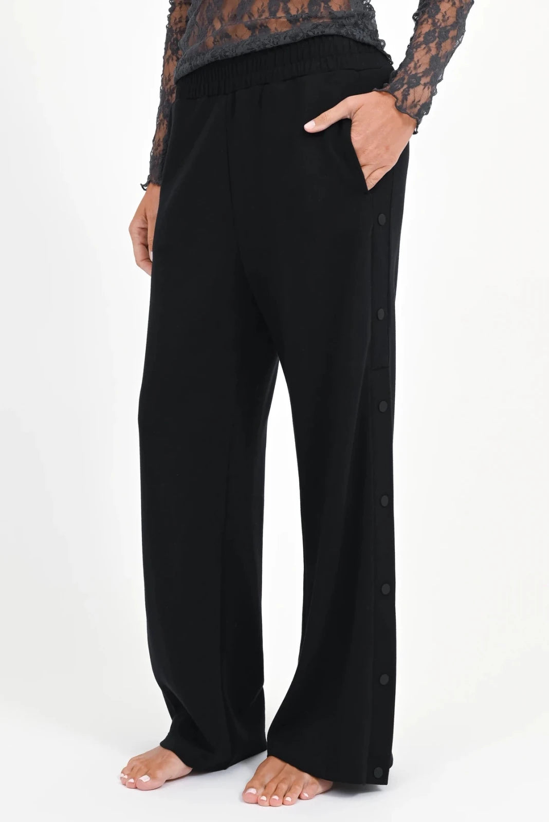 Sweatpants seitlicher Knopfleiste Hylo - Love Joy Victory