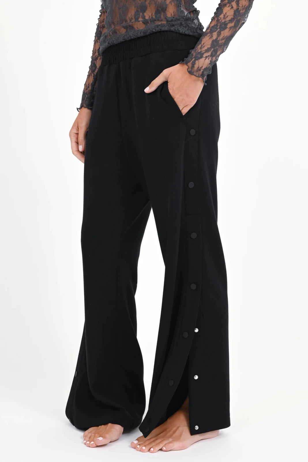 Sweatpants seitlicher Knopfleiste Hylo - Love Joy Victory