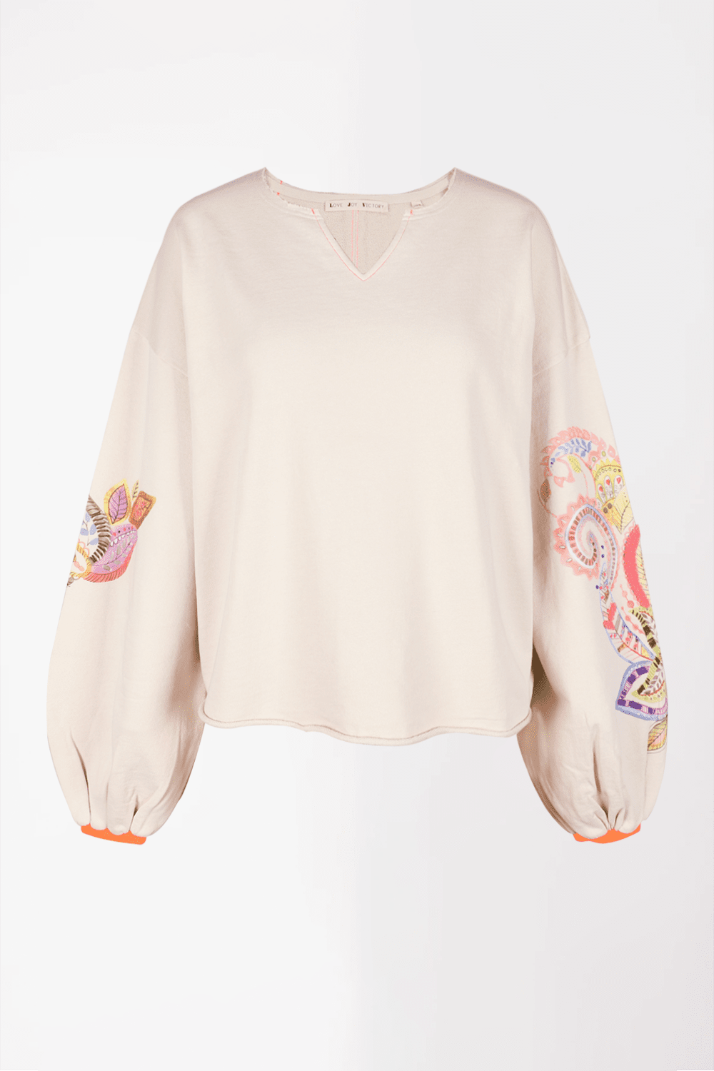 Sweatshirt Alamosa mit Stickerei - Love Joy Victory
