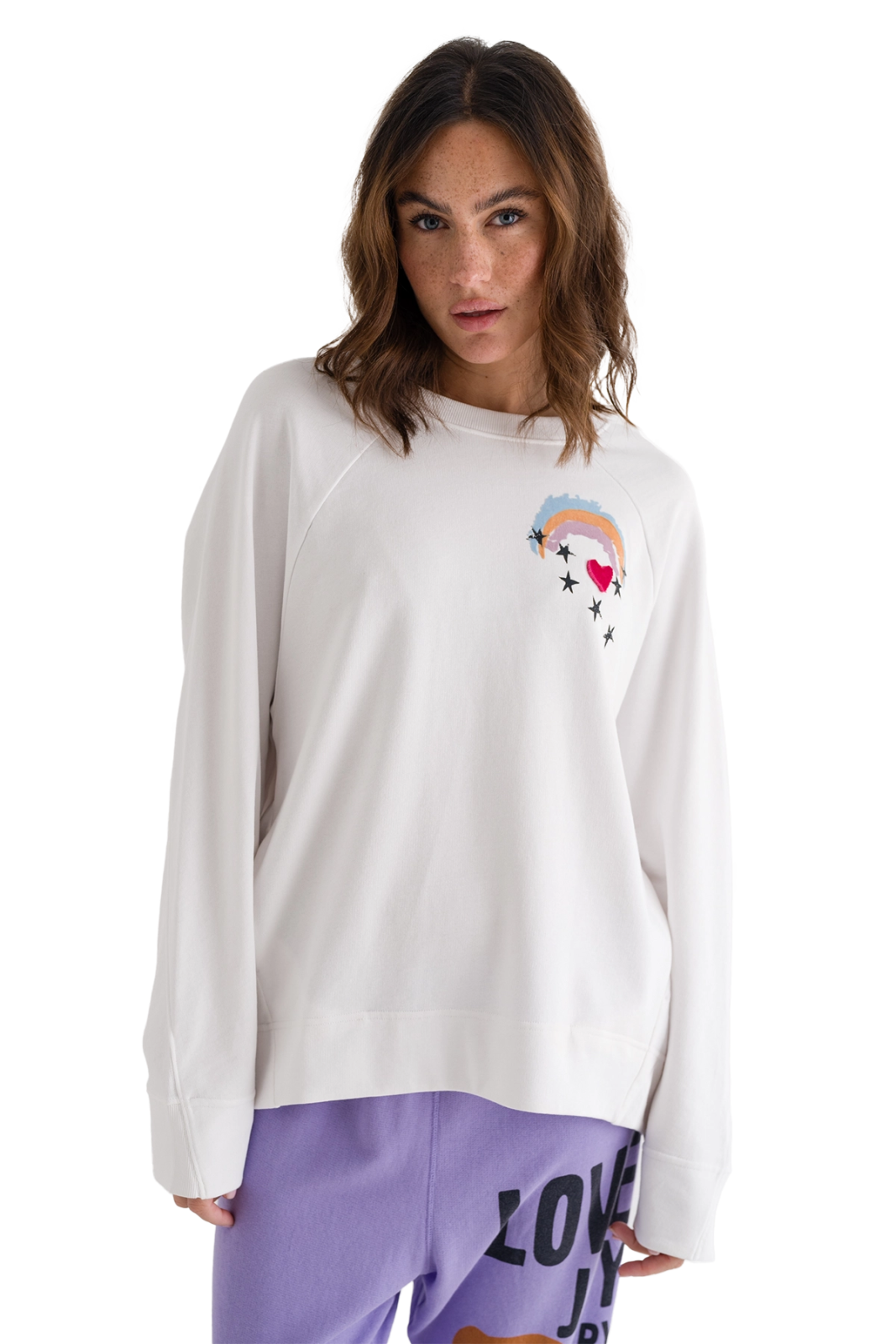 Sweatshirt Chest - Print Felis - Love Joy Victory
