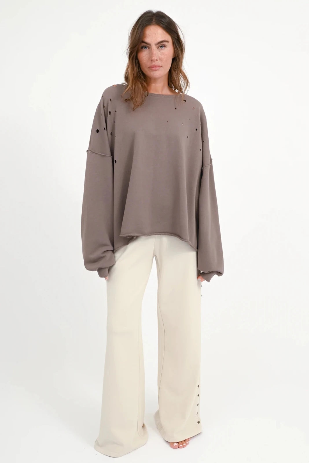 Sweatshirt mit Rücken - Applikationen Bira - Love Joy Victory