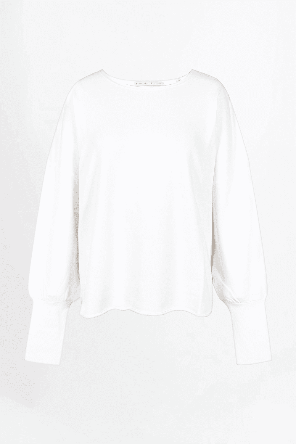 Sweatshirt mit Rücken Print - und Stickerei Hilda - Love Joy Victory