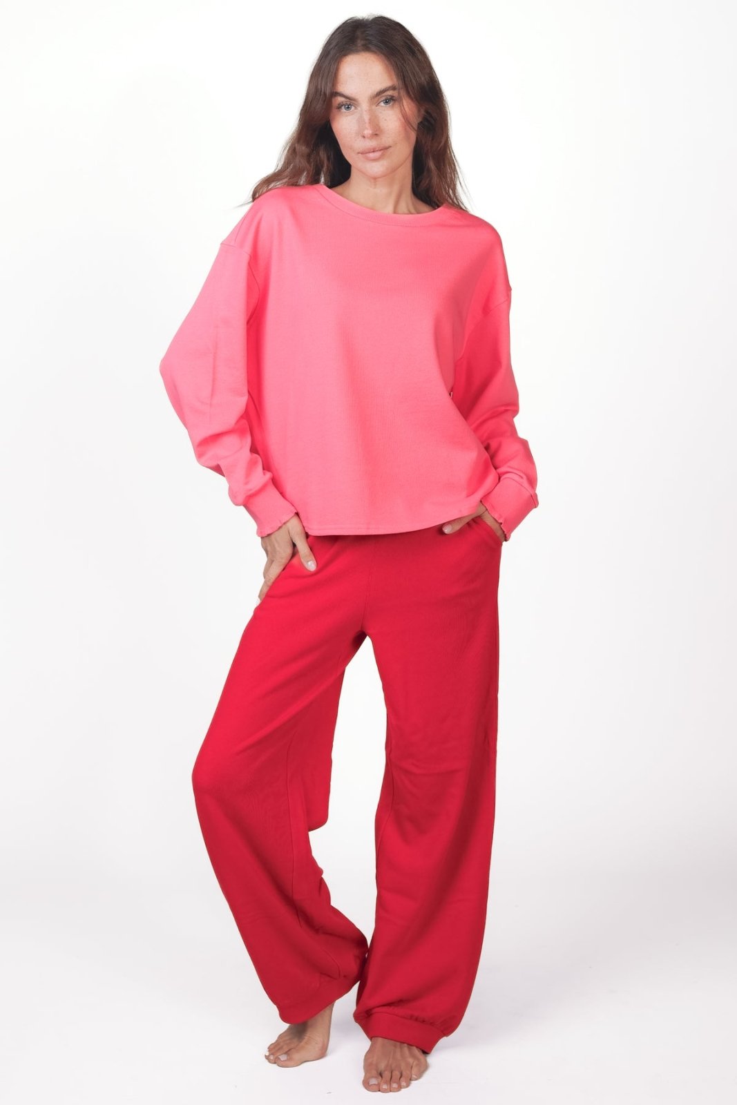 Sweatshirt Rose - Love Joy Victory