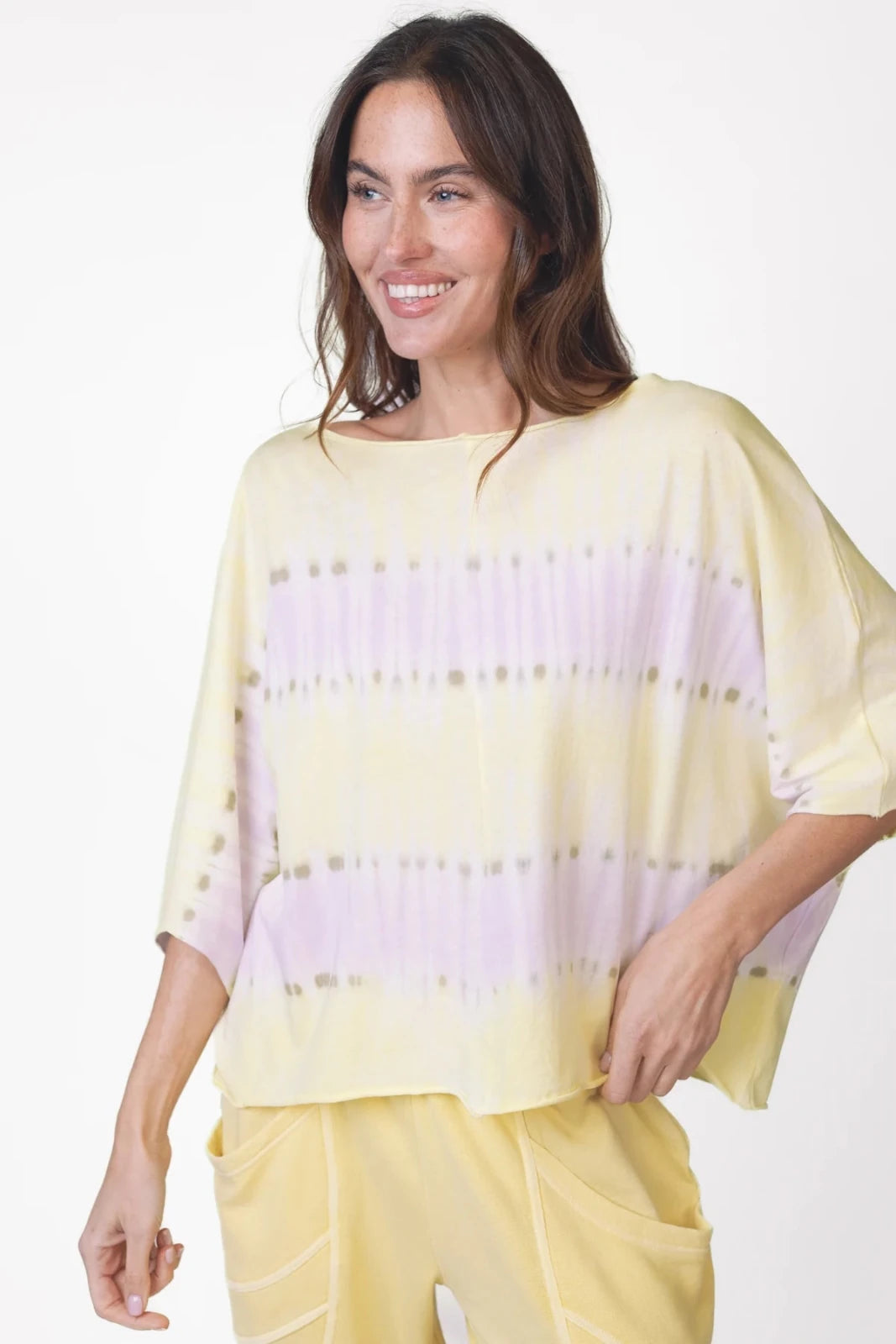 T-Shirt Batik Rumbia - Love Joy Victory