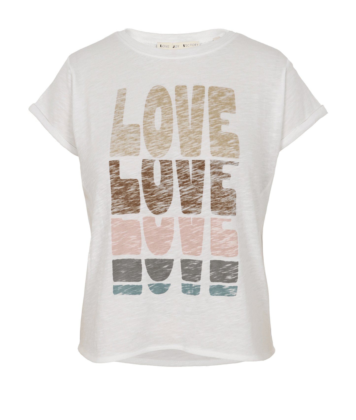 T-Shirt Lily with statement print