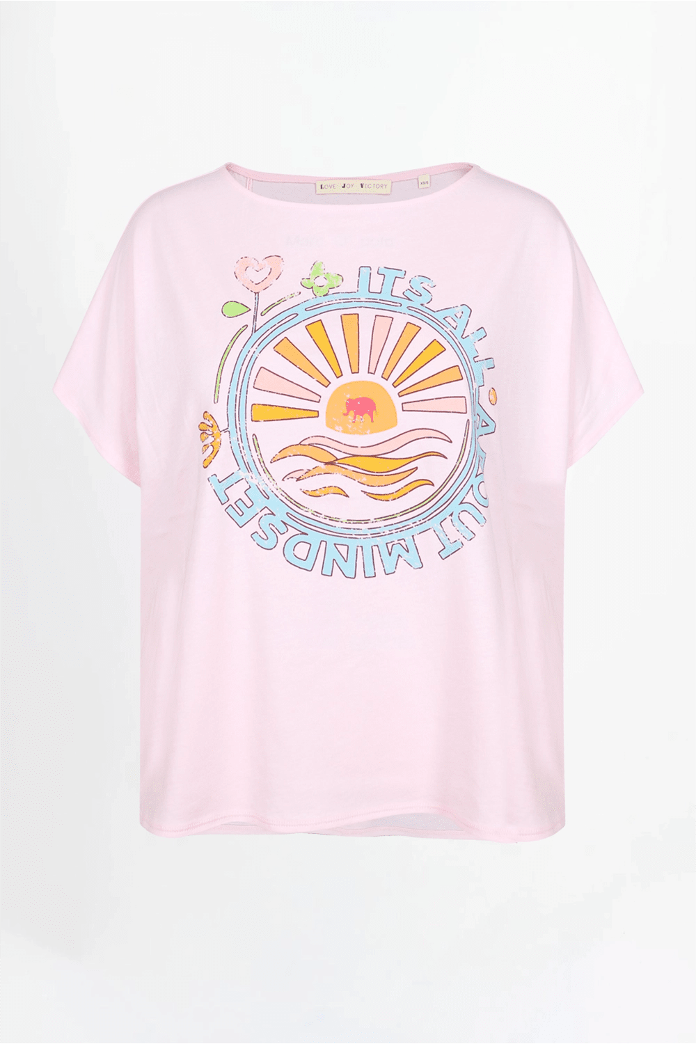 T-Shirt mit Print Yara - Love Joy Victory