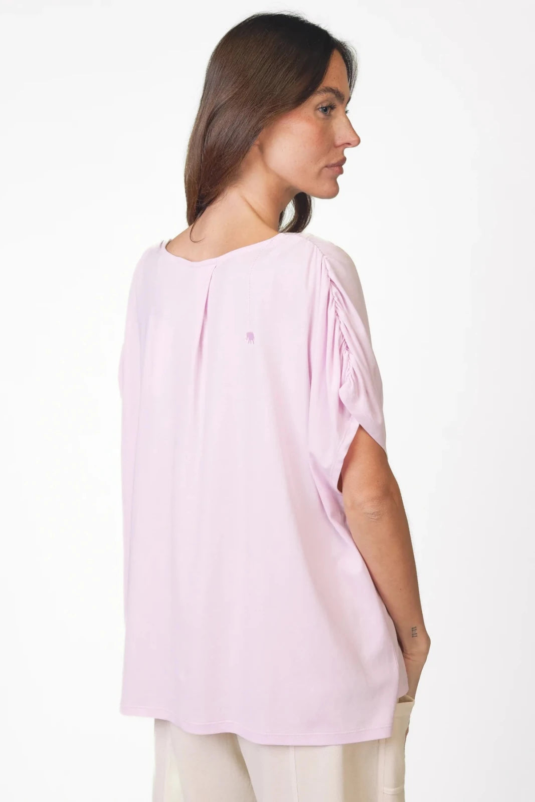 T-Shirt mit Raffung – Aure - Love Joy Victory