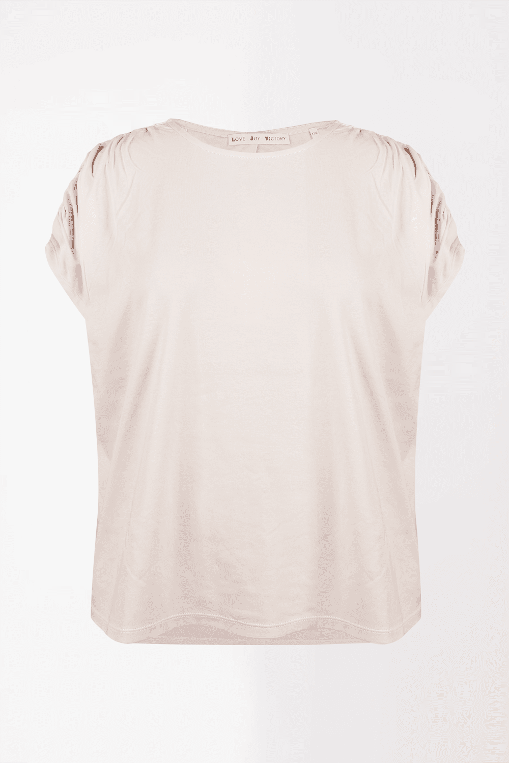 T-Shirt mit Raffung – Aure - Love Joy Victory