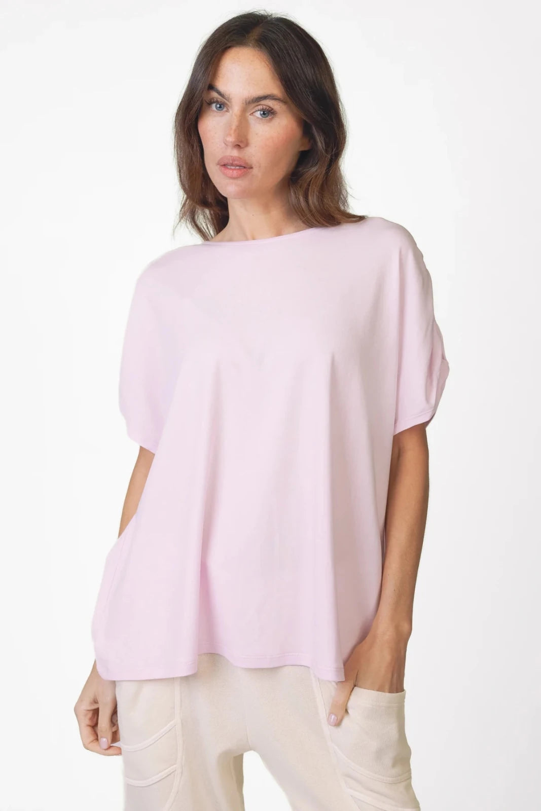 T-Shirt mit Raffung – Aure - Love Joy Victory