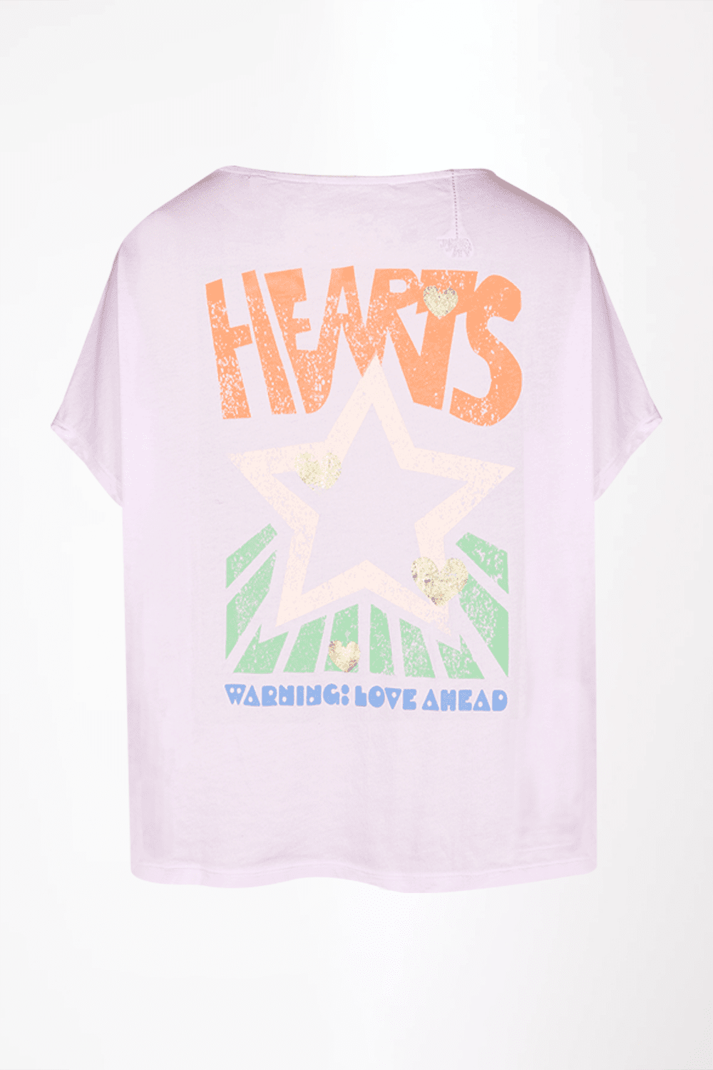 T-Shirt mit Rückenprint Yara - Love Joy Victory