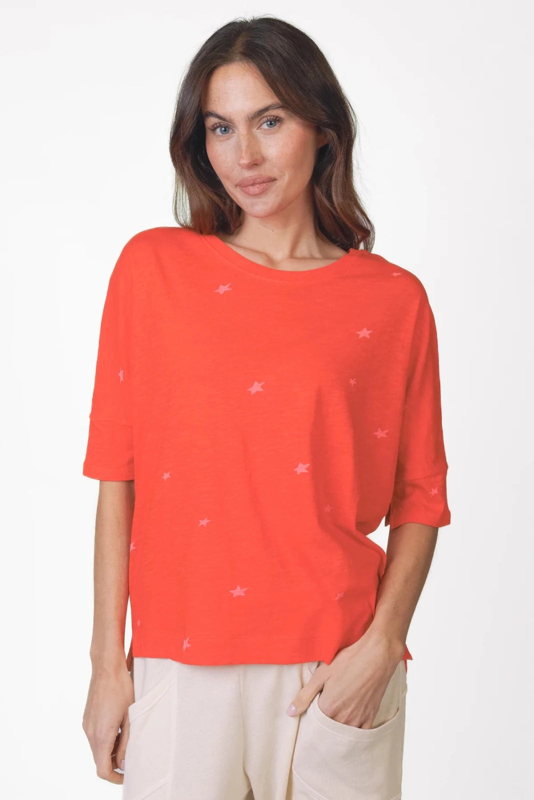 T-Shirt mit Sternen - Print - Daisy - Love Joy Victory