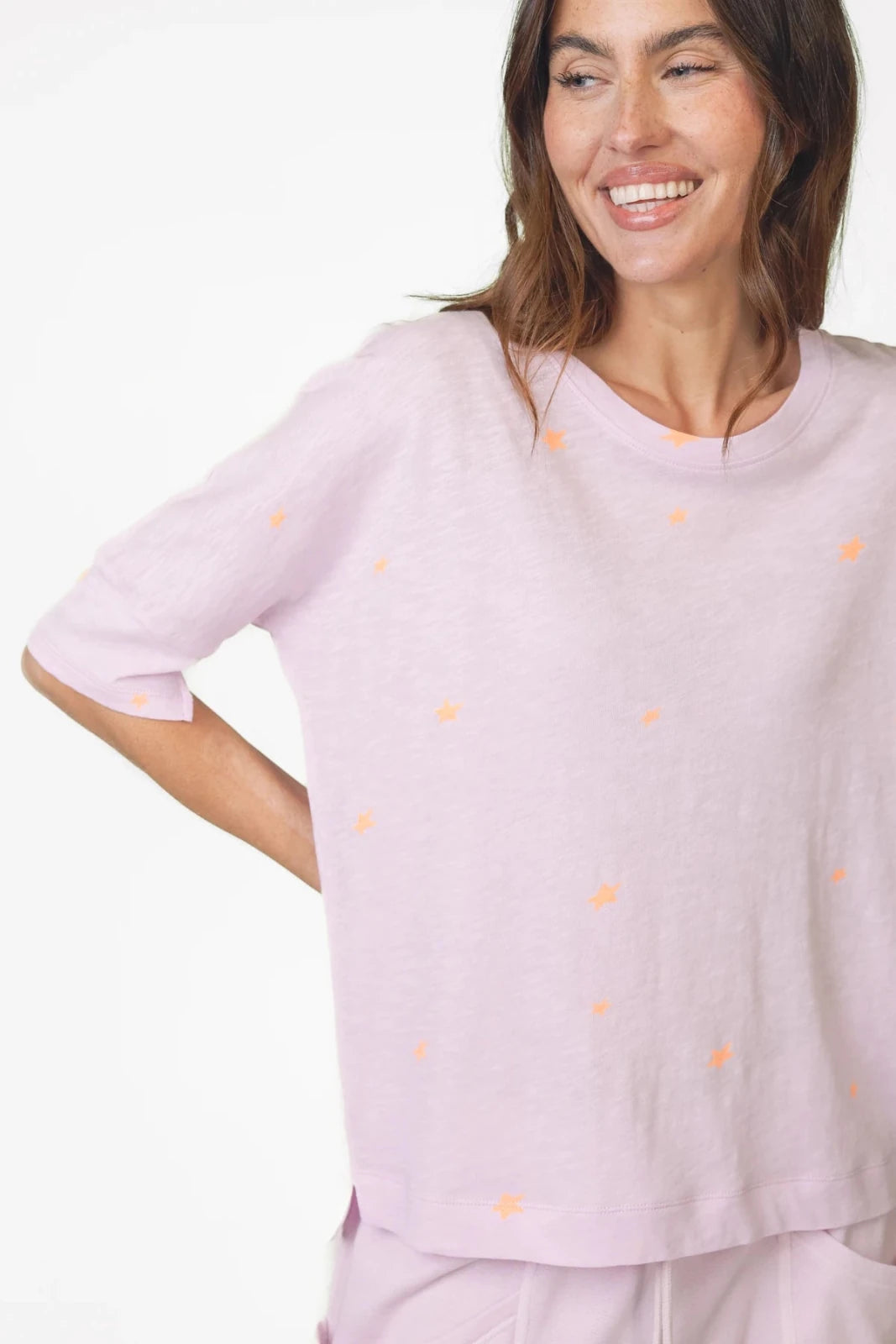 T-Shirt mit Sternen - Print - Daisy - Love Joy Victory