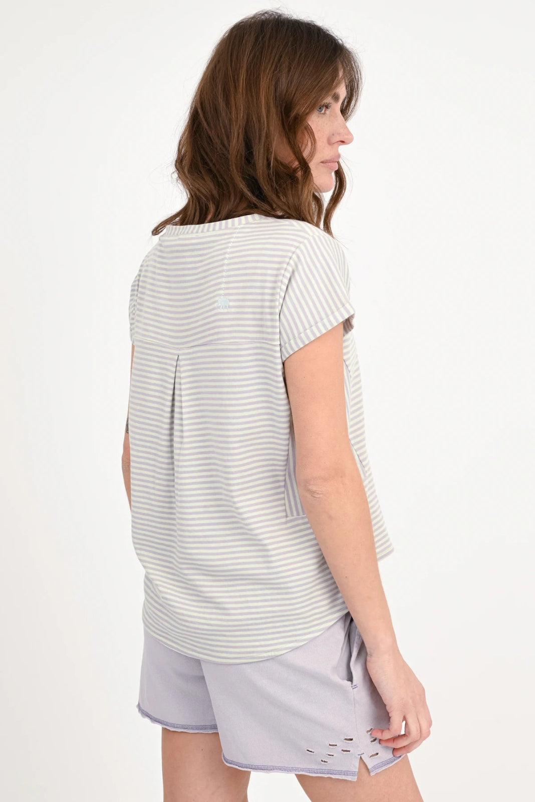 T - SHIRT STRIPES LILY - Love Joy Victory