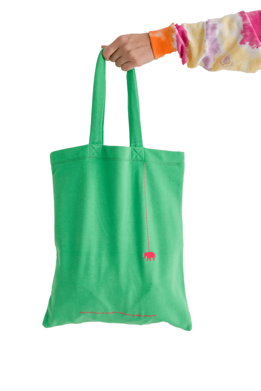 Upcycled Patchwork Shopper - Love Joy Victory