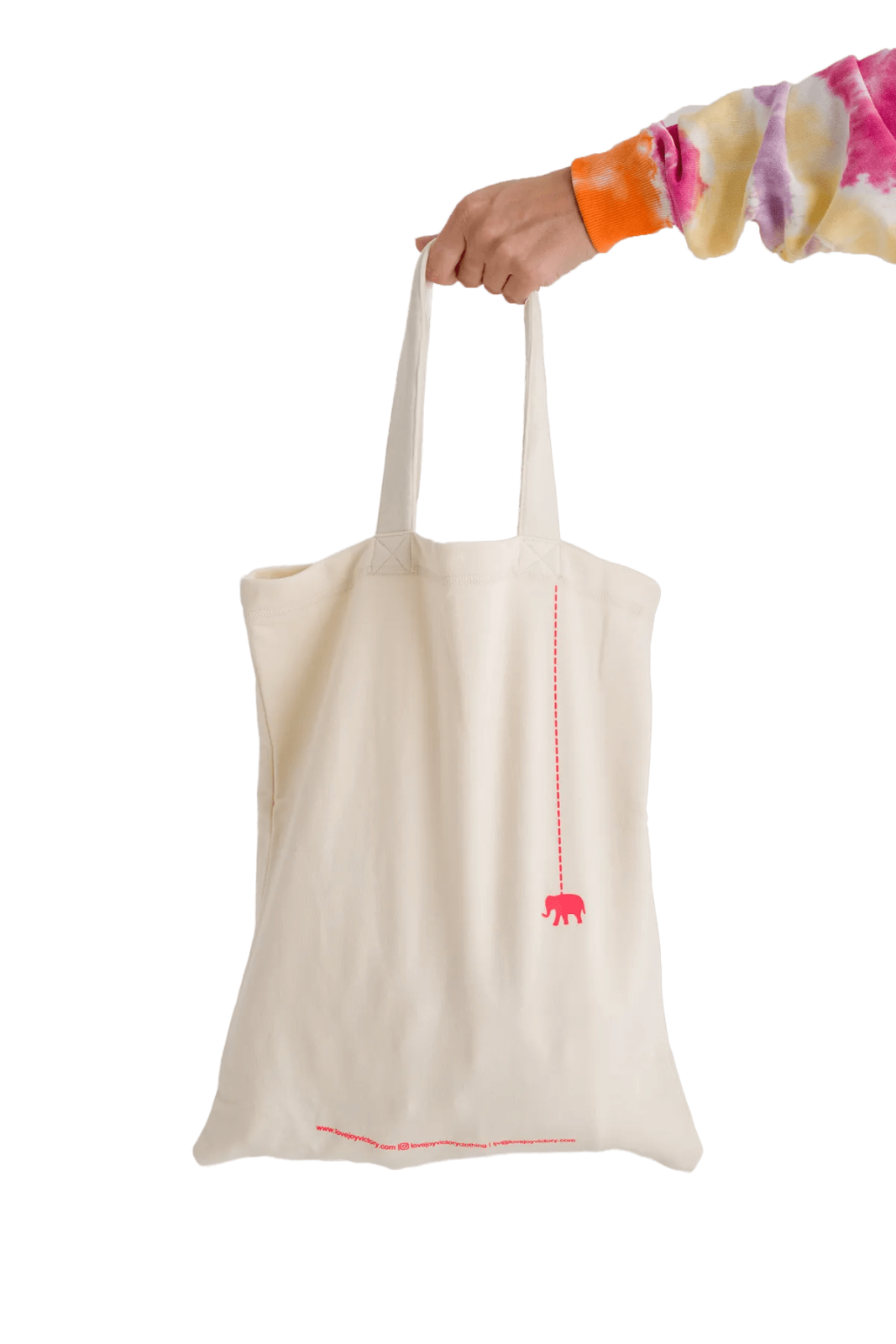 Upcycled Patchwork Shopper - Love Joy Victory