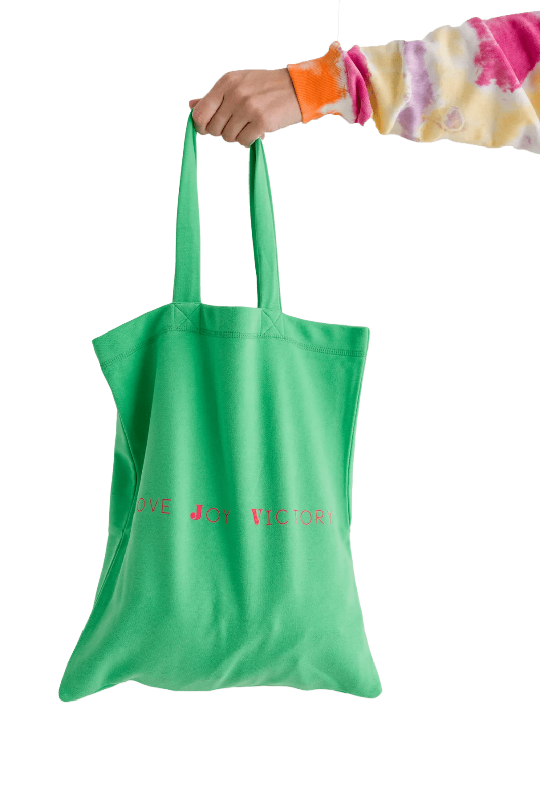 Upcycled Patchwork Shopper - Love Joy Victory