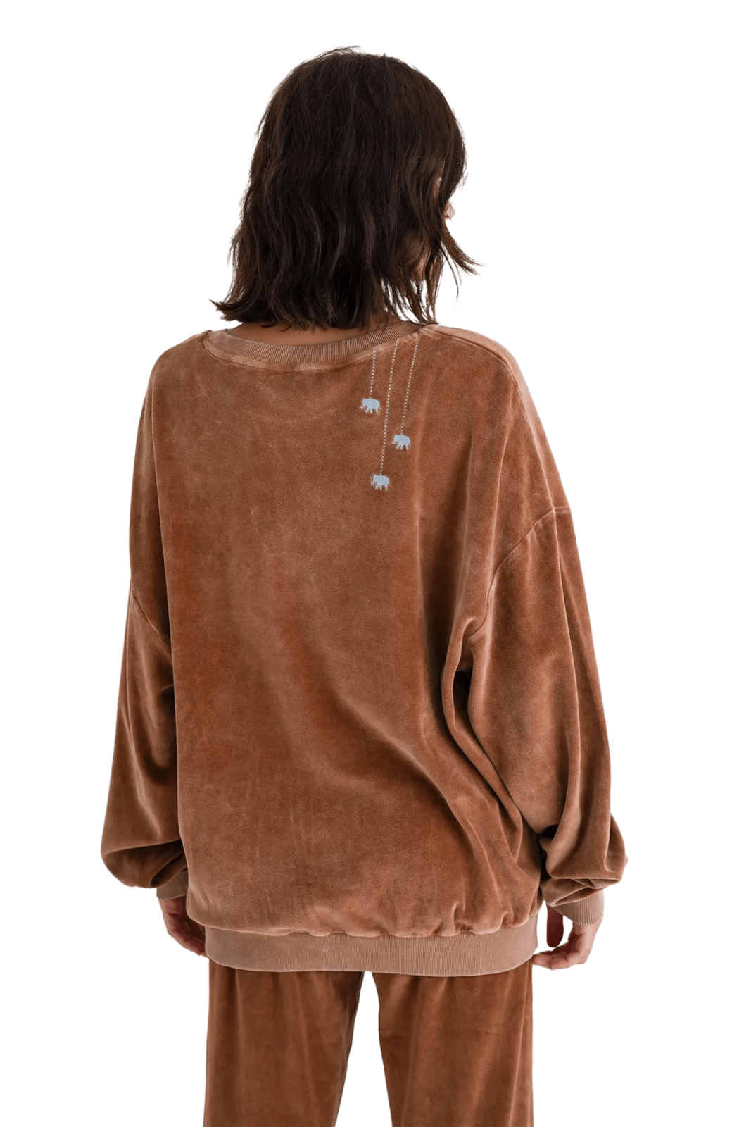 Velvet Oversize Sweatshirt Rana - Love Joy Victory