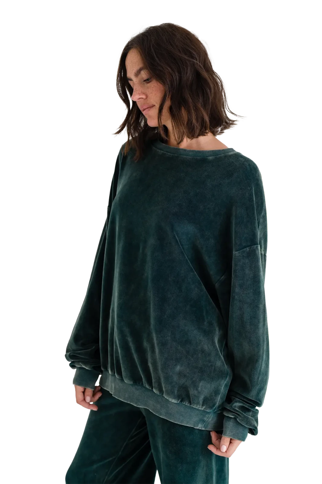 Velvet Oversize Sweatshirt Rana - Love Joy Victory