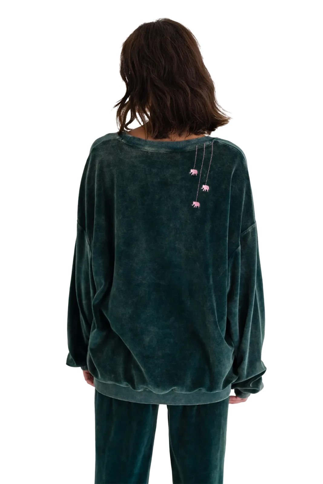 Velvet Oversize Sweatshirt Rana - Love Joy Victory